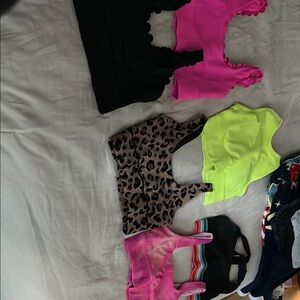 Stylish Women's Bra Collection - Black, Pink, Leopard, Neon Yellow